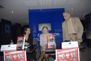 Hélène Kosséian auteur et Arsène Tchakarian auteur - dernier résistant (96 ans) à Marseille